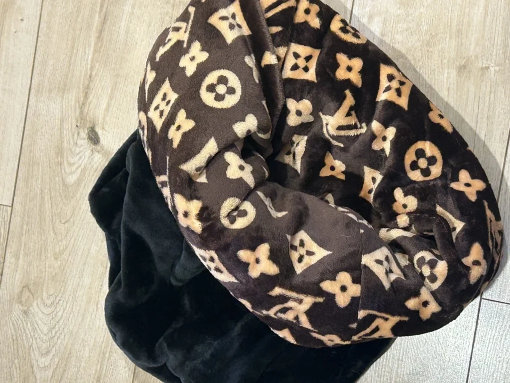 handmade designer pets items snuggle sack