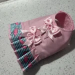 handmade designer pets items pink flamingo dress