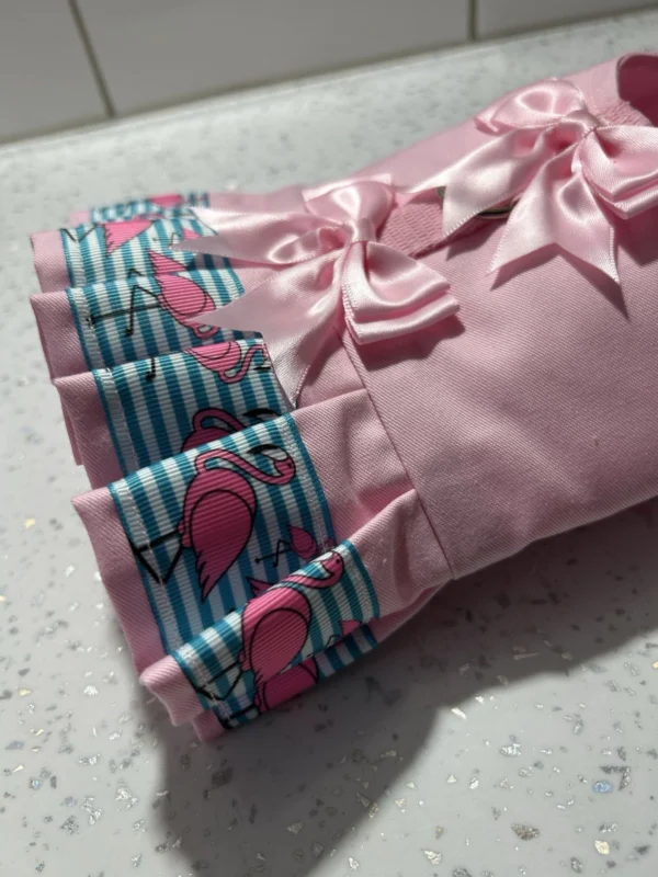 handmade designer pets pink dress