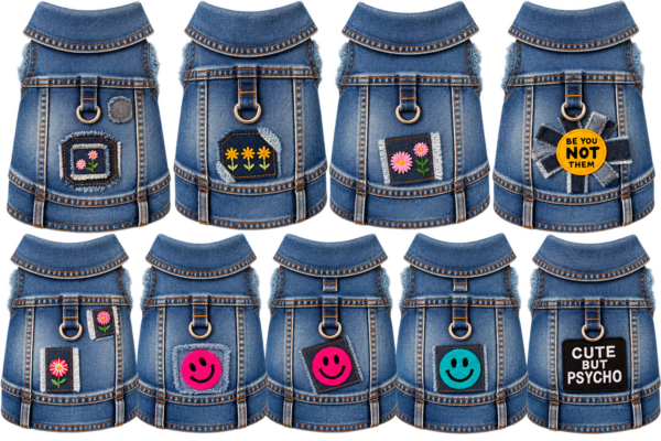 Designerpets Luxury Customised Denim Dog Jackets